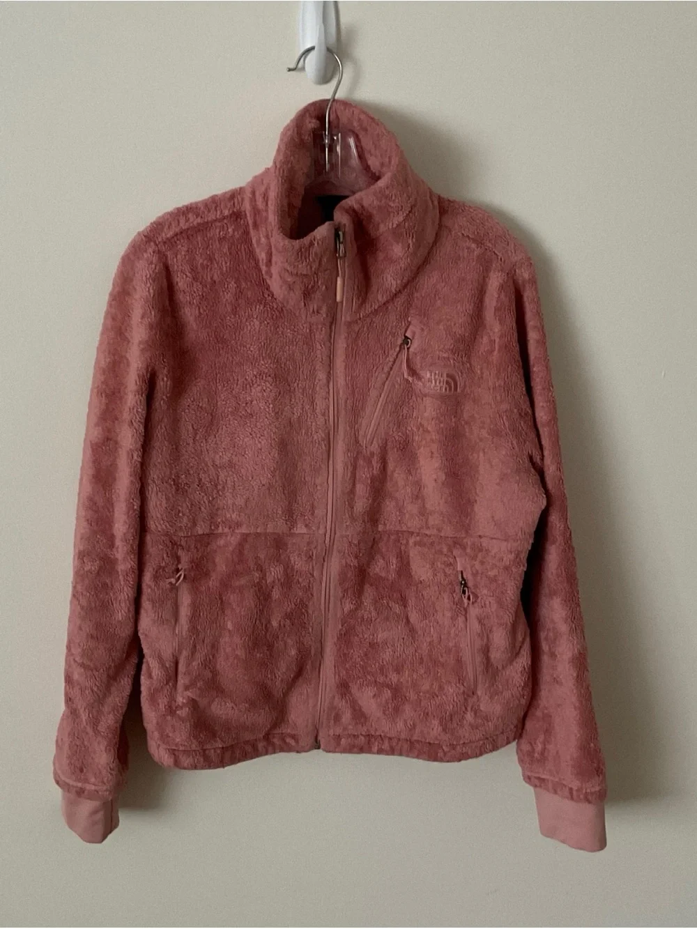 The North Face Women's Osito Flow Fleece Jacket Dusty Rose L Large Outdoor